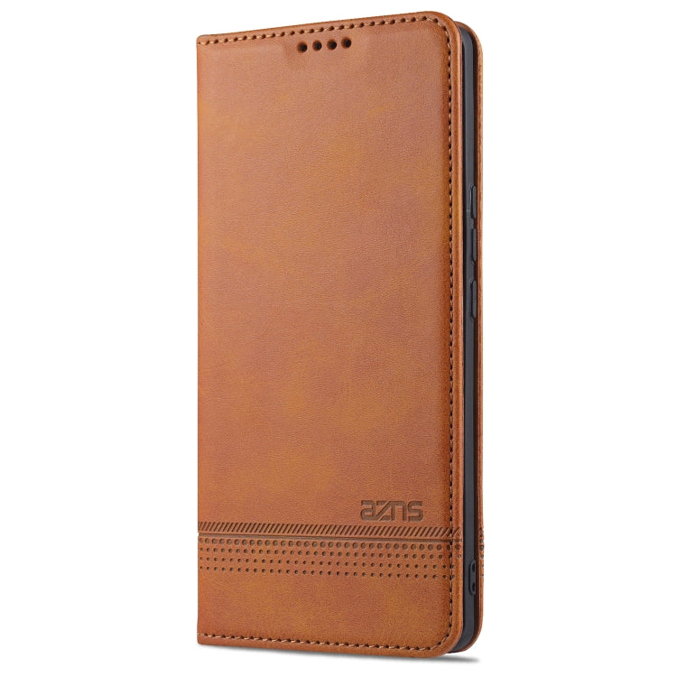 For Honor V40 5G AZNS Magnetic Calf Texture Horizontal Flip Leather Case with Card Slots & Holder & Wallet