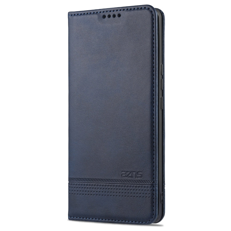For Honor V40 5G AZNS Magnetic Calf Texture Horizontal Flip Leather Case with Card Slots & Holder & Wallet