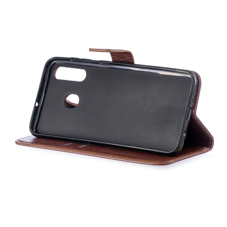 For Galaxy A30 Plum Flowers Pattern Horizontal Flip Leather Case with Holder & Card Slots & Wallet & Lanyard