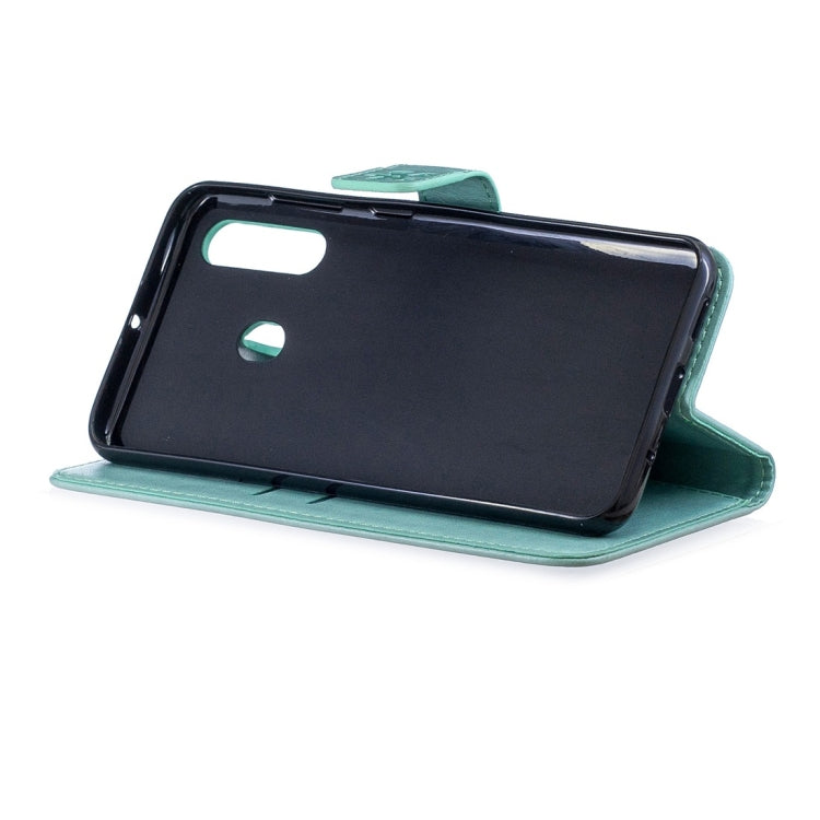 For Galaxy A60 Plum Flowers Pattern Horizontal Flip Leather Case with Holder & Card Slots & Wallet & Lanyard