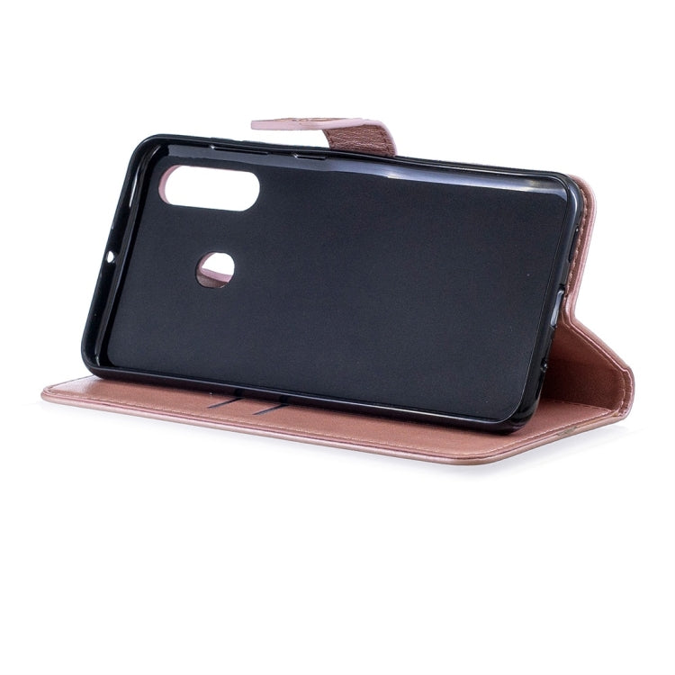 For Galaxy A60 Plum Flowers Pattern Horizontal Flip Leather Case with Holder & Card Slots & Wallet & Lanyard