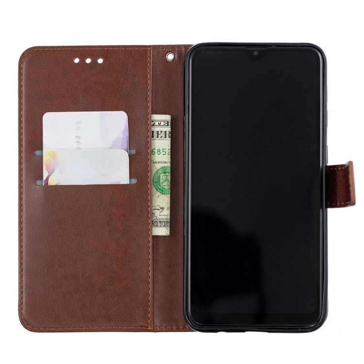 For Galaxy M10 / A10 Plum Flowers Pattern Horizontal Flip Leather Case with Holder & Card Slots & Wallet & Lanyard