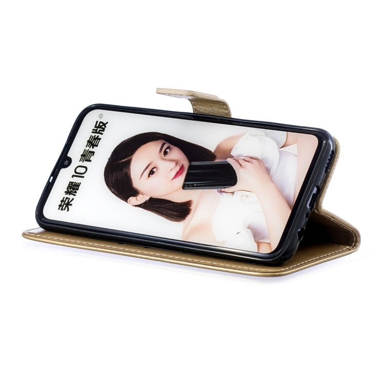 For Huawei P Smart (2019) Plum Flowers Pattern Horizontal Flip Leather Case with Holder & Card Slots & Wallet & Lanyard