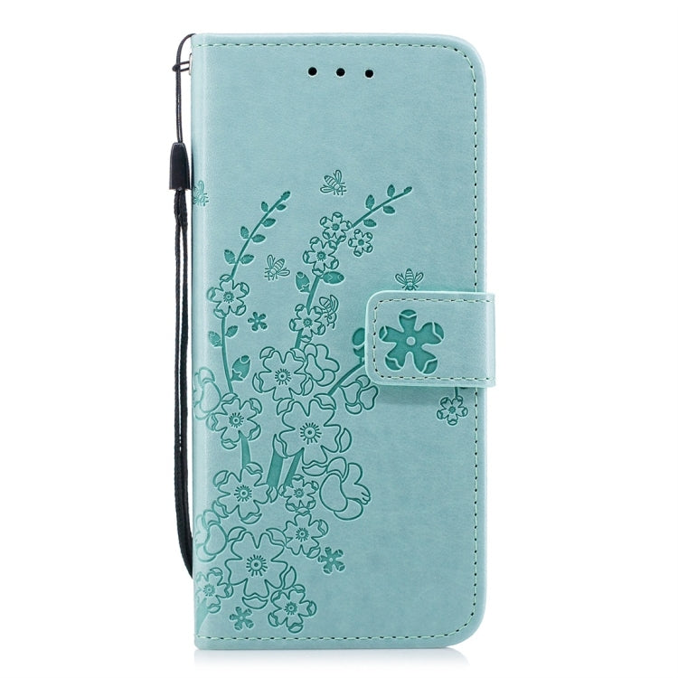 For Galaxy S8 Plum Flowers Pattern Horizontal Flip Leather Case with Holder & Card Slots & Wallet & Lanyard