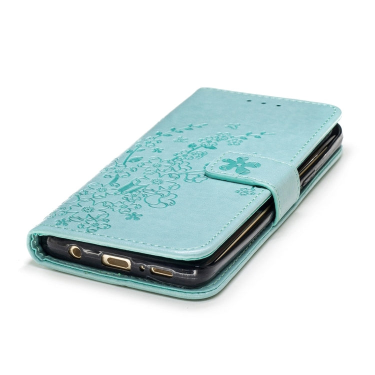 For Galaxy S9 Plum Flowers Pattern Horizontal Flip Leather Case with Holder & Card Slots & Wallet & Lanyard