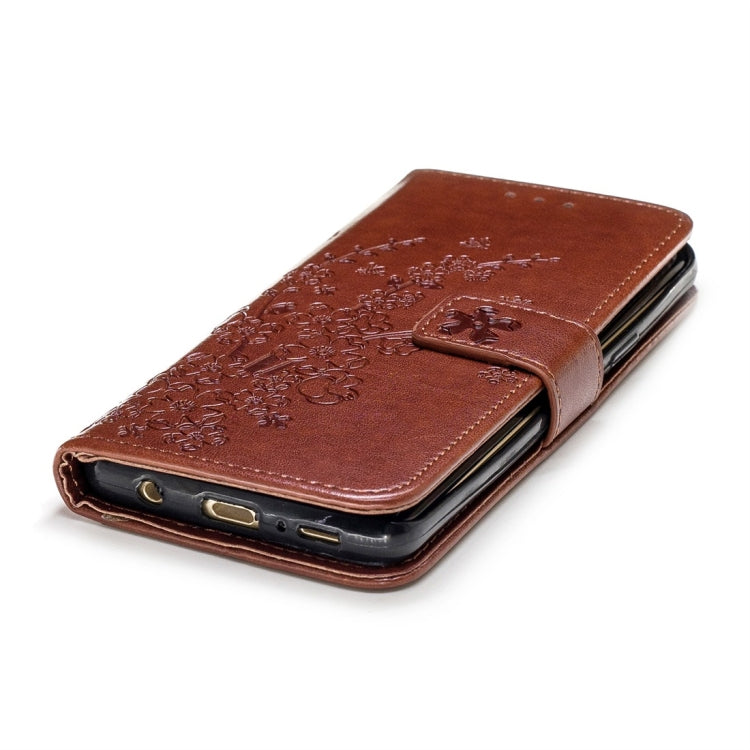 For Galaxy S9 Plum Flowers Pattern Horizontal Flip Leather Case with Holder & Card Slots & Wallet & Lanyard