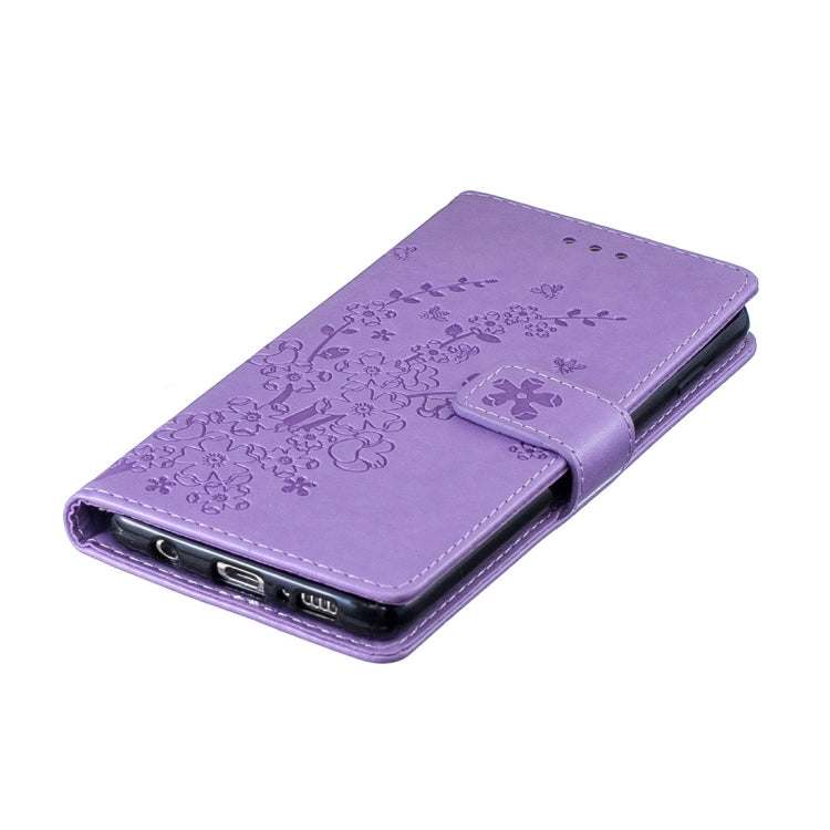 For Galaxy S10 Plum Flowers Pattern Horizontal Flip Leather Case with Holder & Card Slots & Wallet & Lanyard