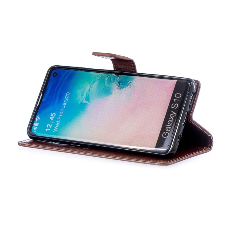 For Galaxy S10 Plum Flowers Pattern Horizontal Flip Leather Case with Holder & Card Slots & Wallet & Lanyard