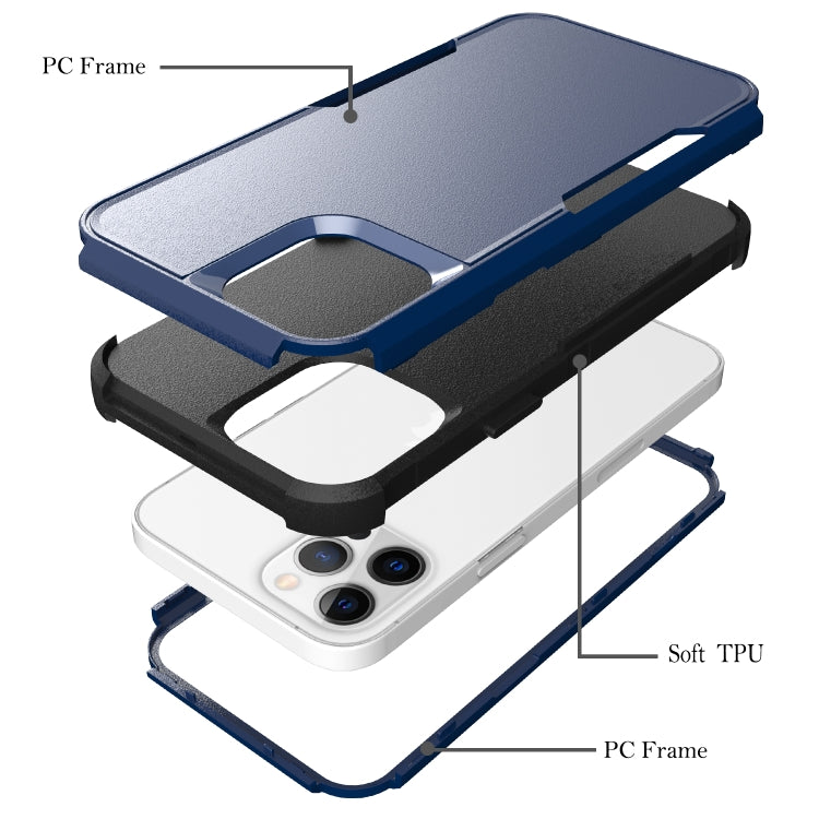 For iPhone 11 Pro TPU + PC Shockproof Protective Case