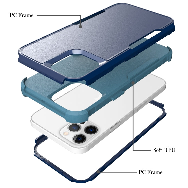 For iPhone 11 Pro TPU + PC Shockproof Protective Case