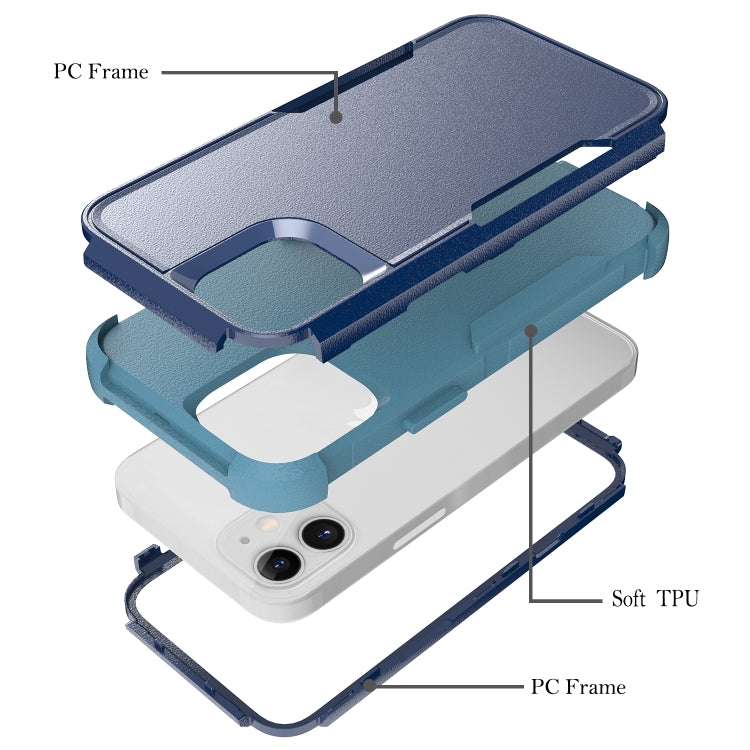 For iPhone 11 TPU + PC Shockproof Protective Case