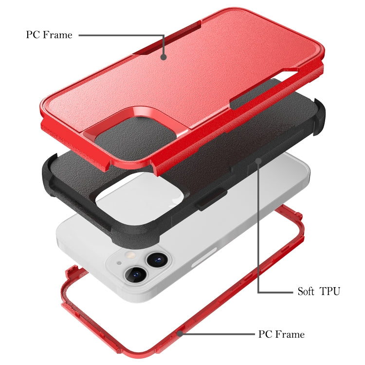 For iPhone 11 TPU + PC Shockproof Protective Case