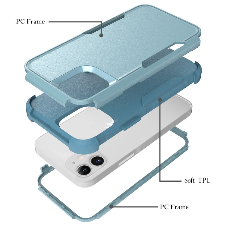For iPhone 11 TPU + PC Shockproof Protective Case