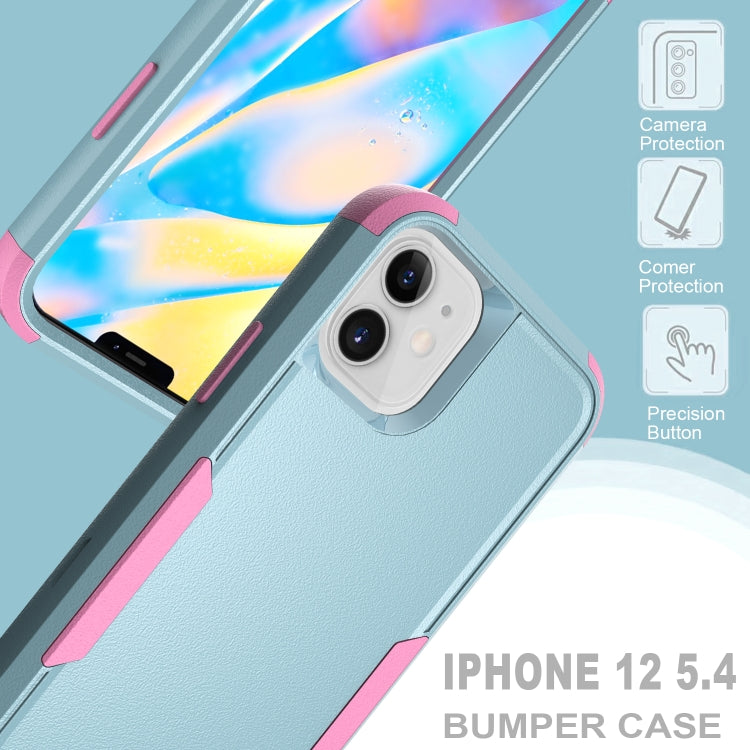 For iPhone 12 mini TPU + PC Shockproof Protective Case