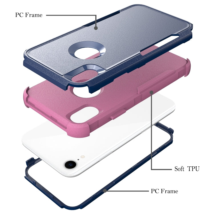For iPhone XR TPU + PC Shockproof Protective Case