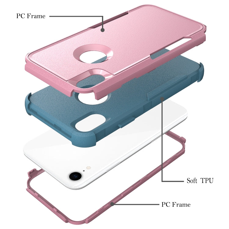 For iPhone XR TPU + PC Shockproof Protective Case