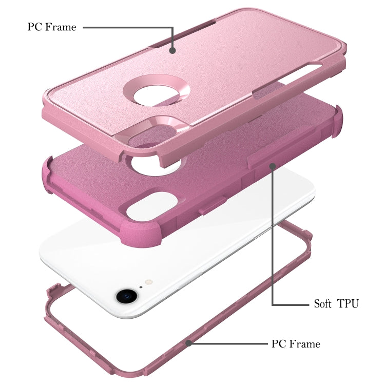 For iPhone XR TPU + PC Shockproof Protective Case
