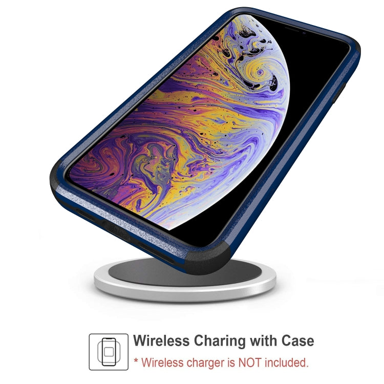 For iPhone XS Max TPU + PC Shockproof Protective Case