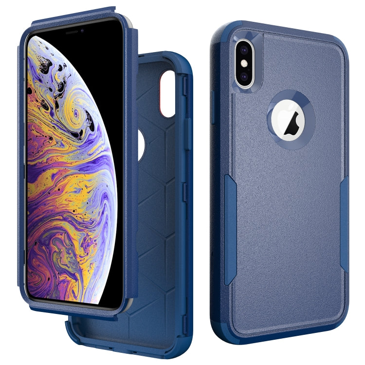 For iPhone XS Max TPU + PC Shockproof Protective Case
