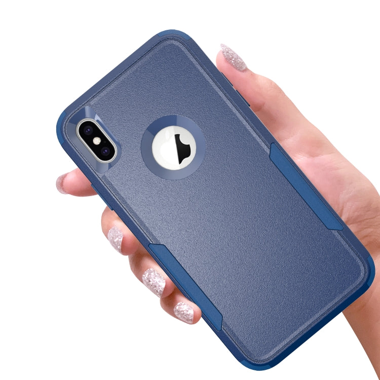 For iPhone XS Max TPU + PC Shockproof Protective Case