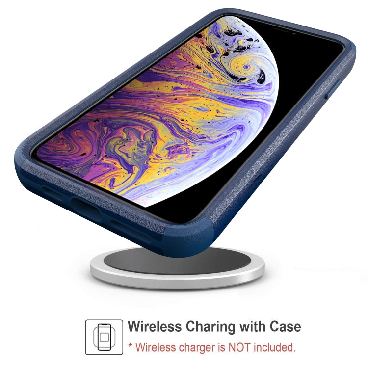 For iPhone XS Max TPU + PC Shockproof Protective Case