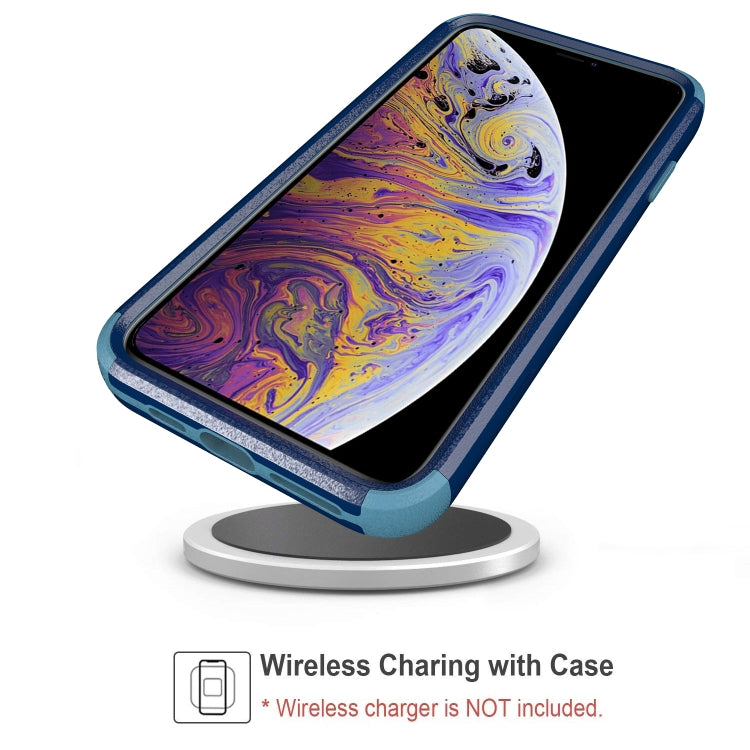 For iPhone XS Max TPU + PC Shockproof Protective Case