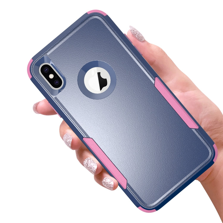 For iPhone XS Max TPU + PC Shockproof Protective Case