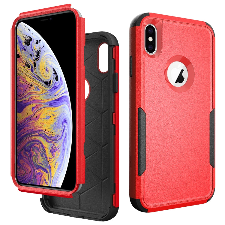 For iPhone XS Max TPU + PC Shockproof Protective Case