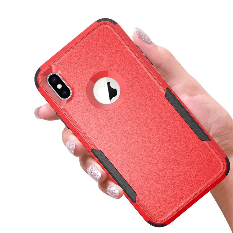 For iPhone XS Max TPU + PC Shockproof Protective Case