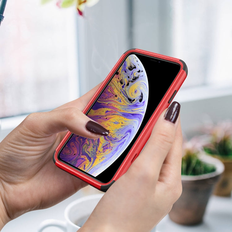 For iPhone XS Max TPU + PC Shockproof Protective Case