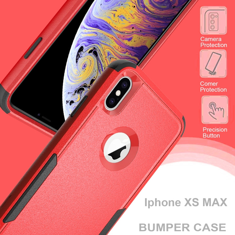 For iPhone XS Max TPU + PC Shockproof Protective Case