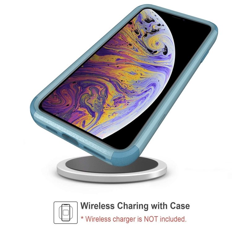 For iPhone XS Max TPU + PC Shockproof Protective Case