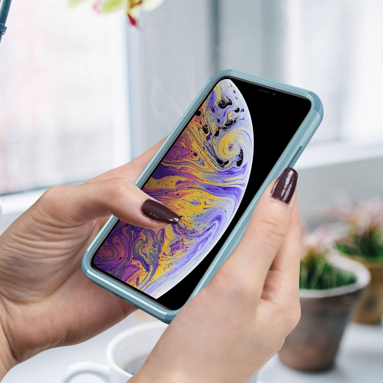 For iPhone XS Max TPU + PC Shockproof Protective Case