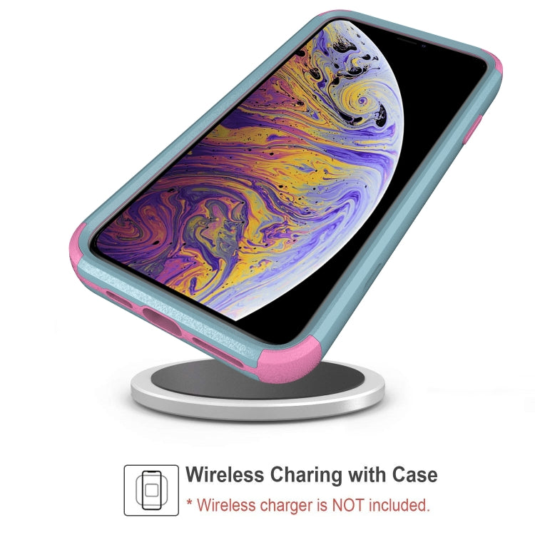 For iPhone XS Max TPU + PC Shockproof Protective Case