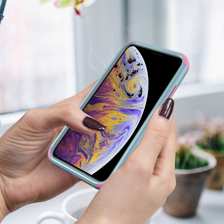 For iPhone XS Max TPU + PC Shockproof Protective Case