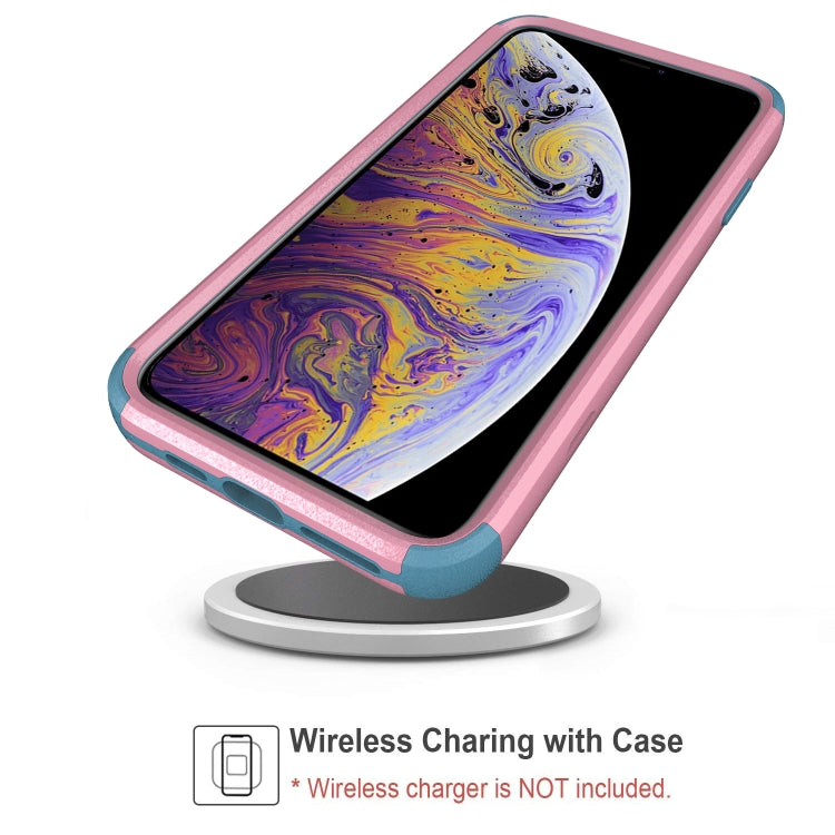 For iPhone XS Max TPU + PC Shockproof Protective Case