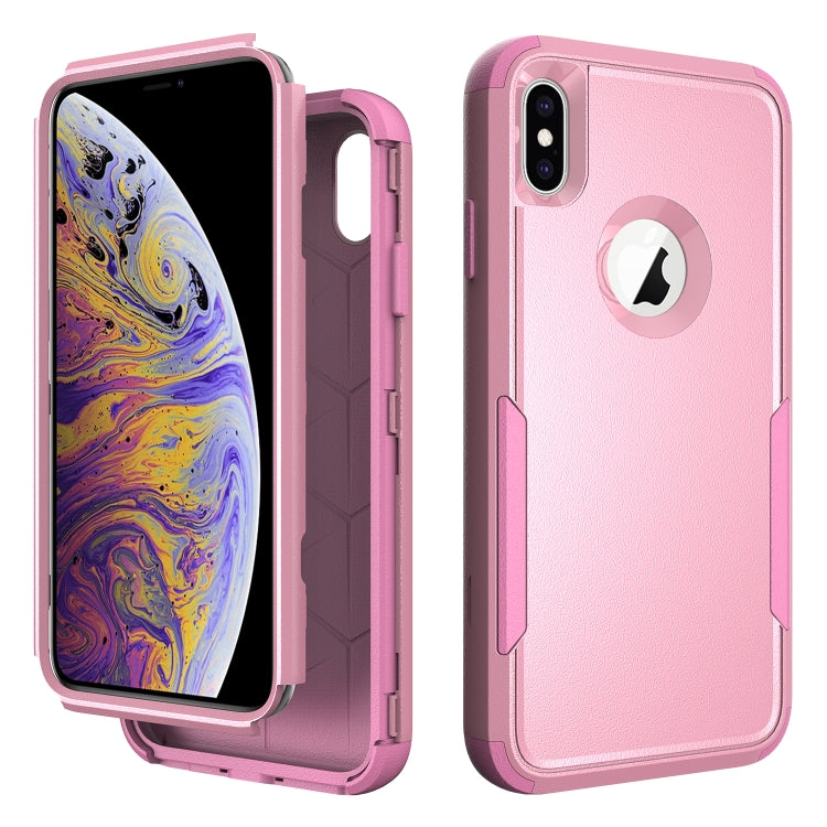 For iPhone XS Max TPU + PC Shockproof Protective Case