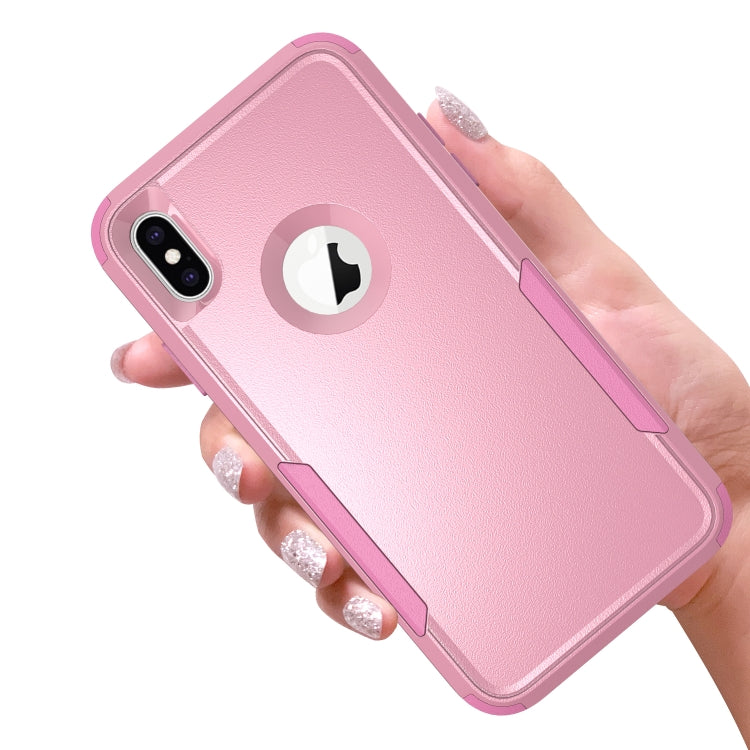 For iPhone XS Max TPU + PC Shockproof Protective Case