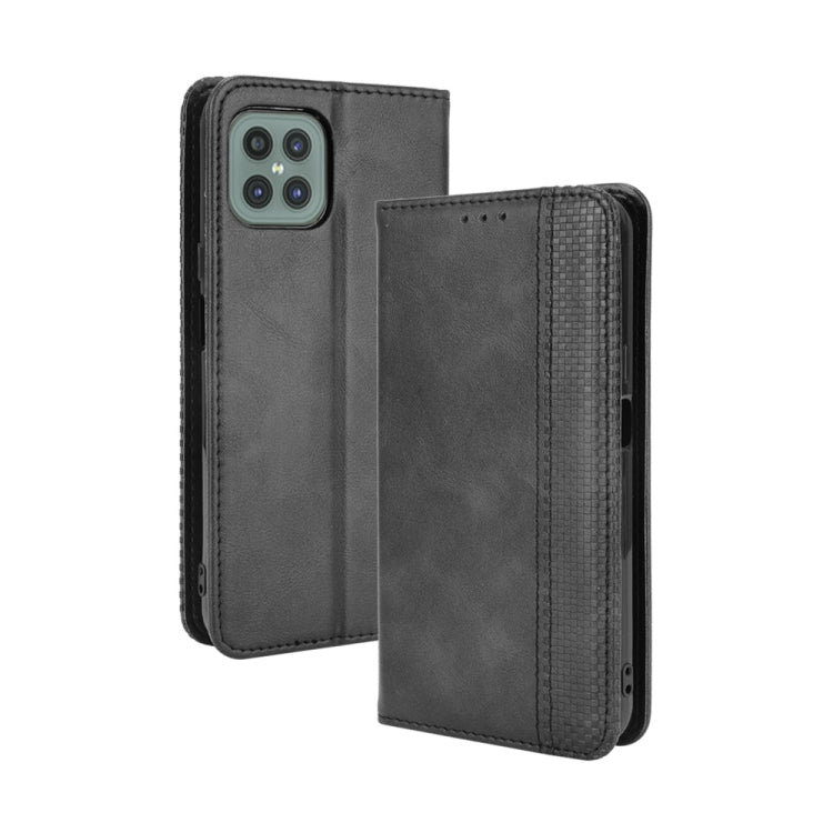 For Cubot C30 Magnetic Buckle Retro Texture Horizontal Flip Leather Case with Holder & Card Slots & Photo Frame