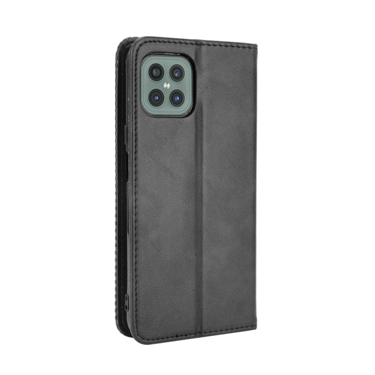 For Cubot C30 Magnetic Buckle Retro Texture Horizontal Flip Leather Case with Holder & Card Slots & Photo Frame