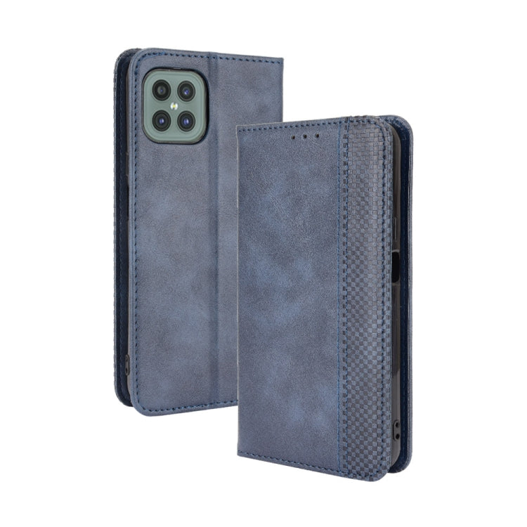 For Cubot C30 Magnetic Buckle Retro Texture Horizontal Flip Leather Case with Holder & Card Slots & Photo Frame
