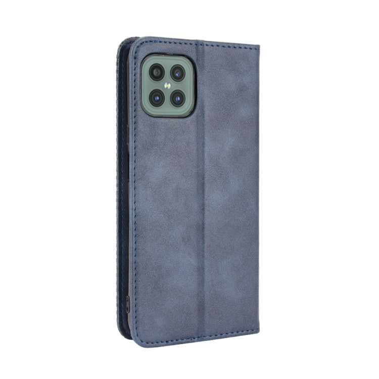 For Cubot C30 Magnetic Buckle Retro Texture Horizontal Flip Leather Case with Holder & Card Slots & Photo Frame