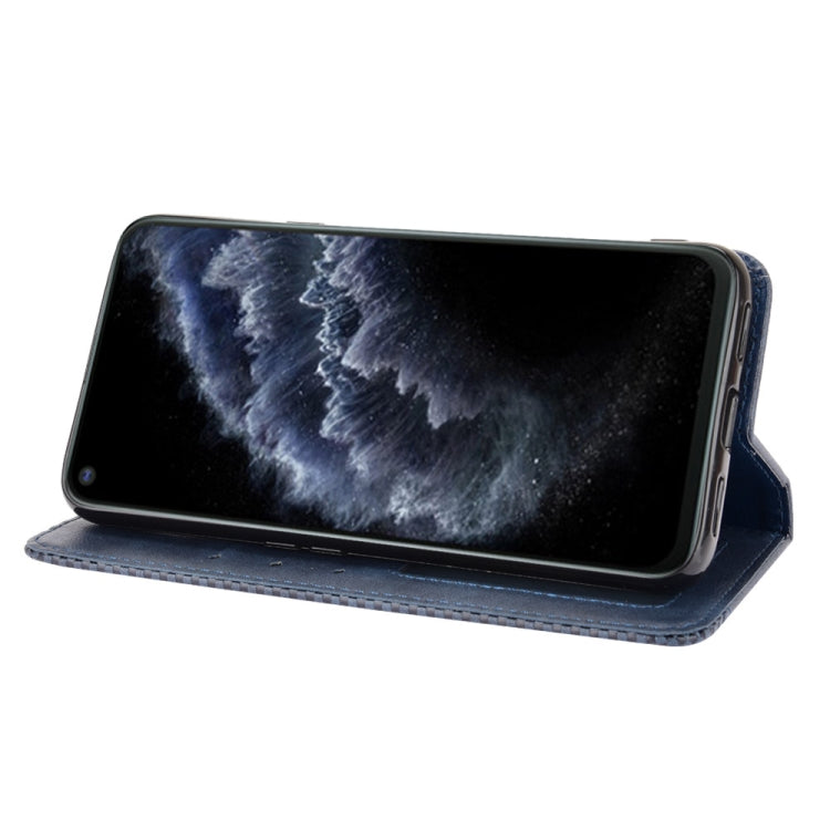 For Cubot C30 Magnetic Buckle Retro Texture Horizontal Flip Leather Case with Holder & Card Slots & Photo Frame