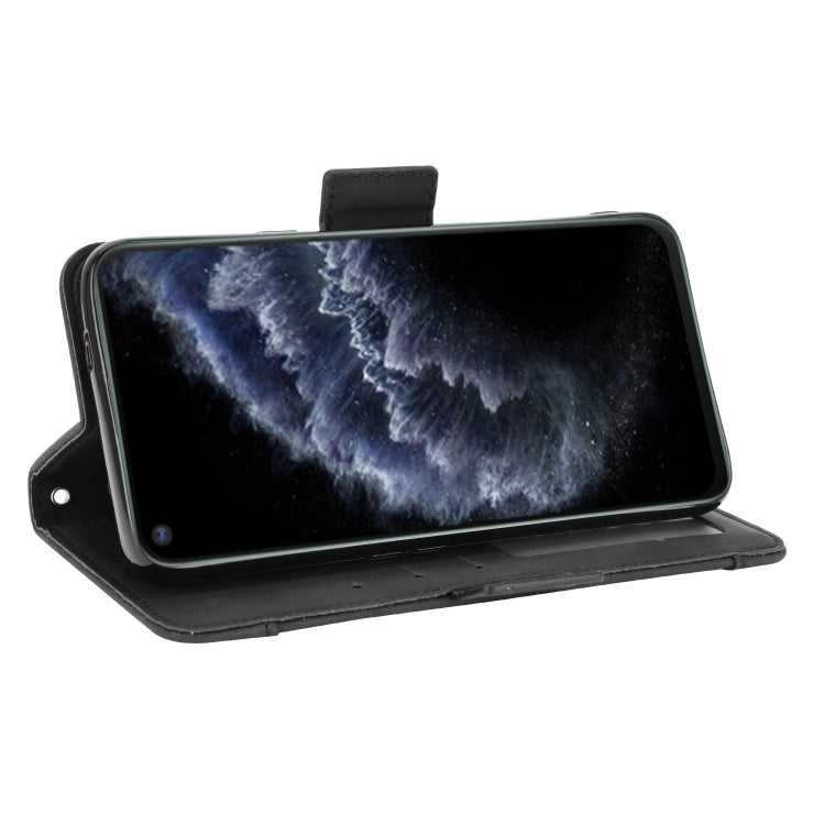 For Cubot C30 Skin Feel Calf Texture Horizontal Flip Leather Case with Holder & Card Slots & Photo Frame