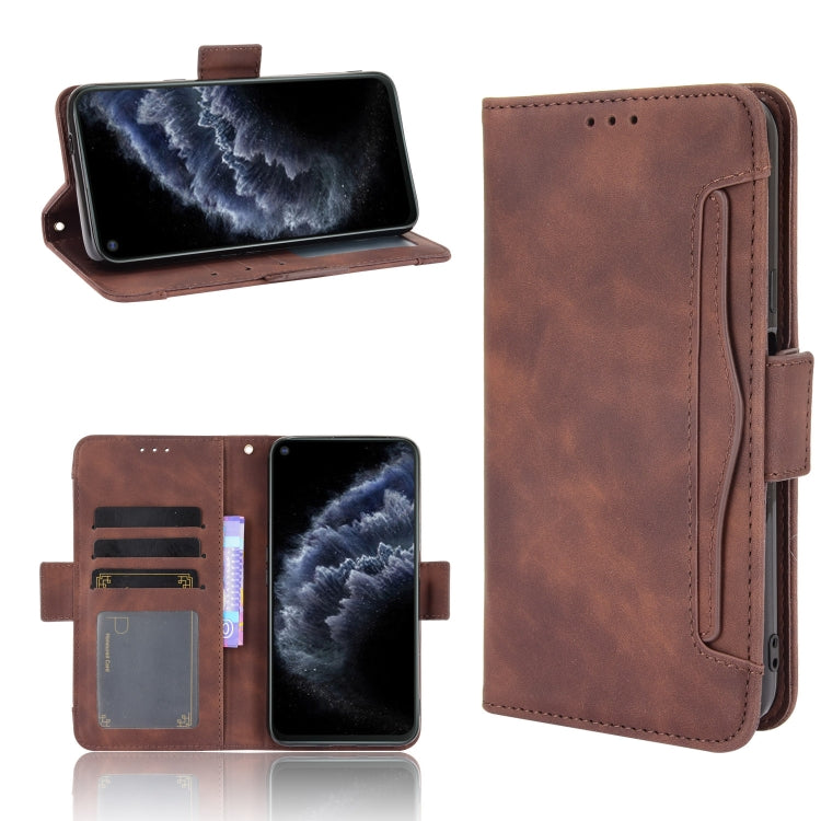 For Cubot C30 Skin Feel Calf Texture Horizontal Flip Leather Case with Holder & Card Slots & Photo Frame