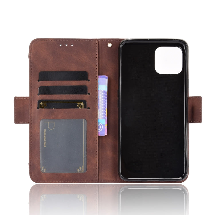 For Cubot C30 Skin Feel Calf Texture Horizontal Flip Leather Case with Holder & Card Slots & Photo Frame