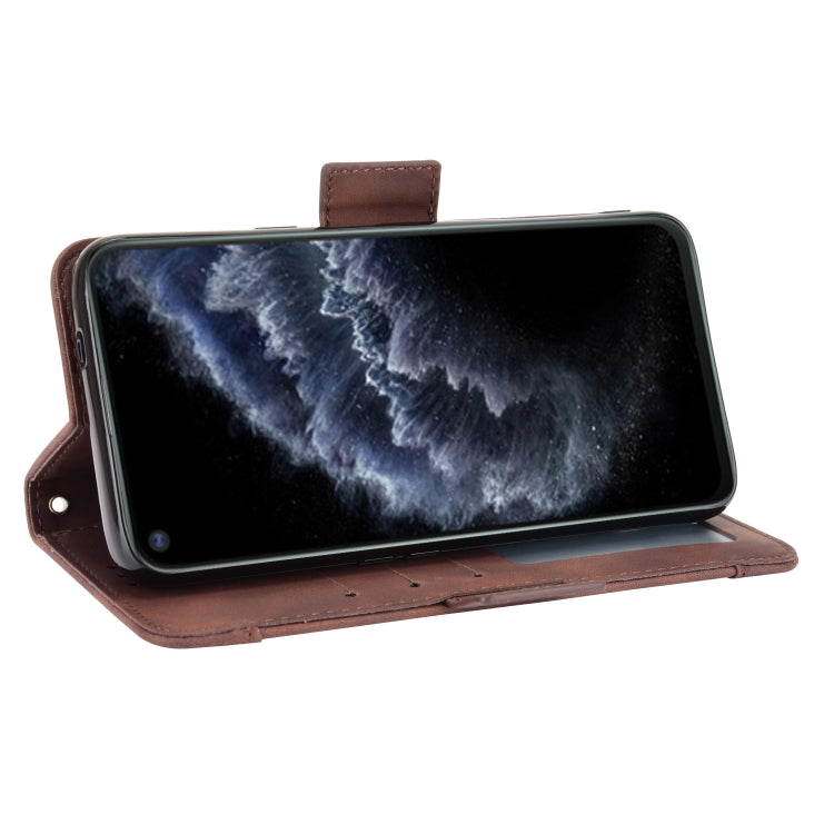 For Cubot C30 Skin Feel Calf Texture Horizontal Flip Leather Case with Holder & Card Slots & Photo Frame