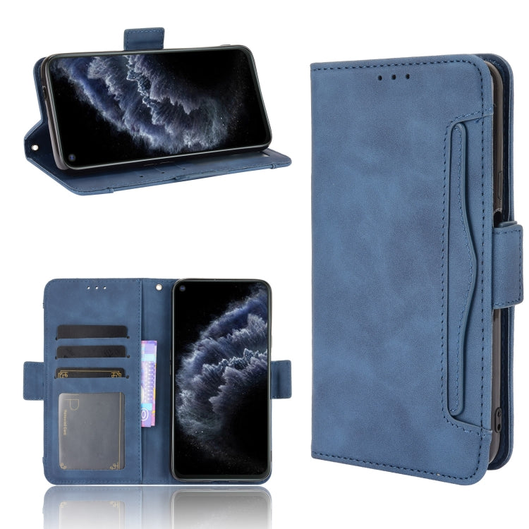 For Cubot C30 Skin Feel Calf Texture Horizontal Flip Leather Case with Holder & Card Slots & Photo Frame