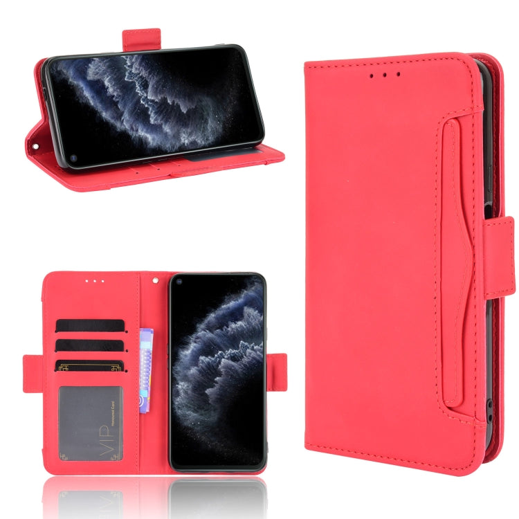 For Cubot C30 Skin Feel Calf Texture Horizontal Flip Leather Case with Holder & Card Slots & Photo Frame