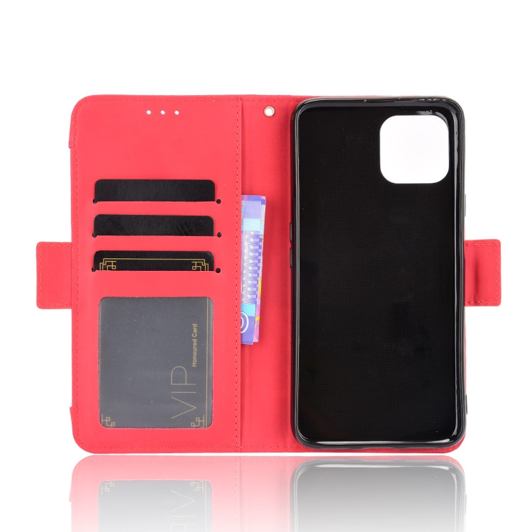 For Cubot C30 Skin Feel Calf Texture Horizontal Flip Leather Case with Holder & Card Slots & Photo Frame